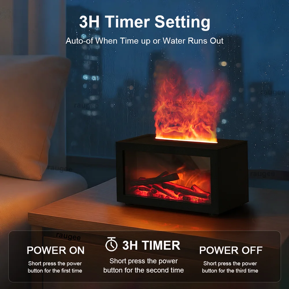 Cozari Fire Stimulated Aroma Humidifier™